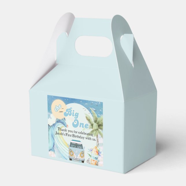 Första Födelsedagsfesten av den stora efterföljare Presentaskar (Framsidan Sidan)