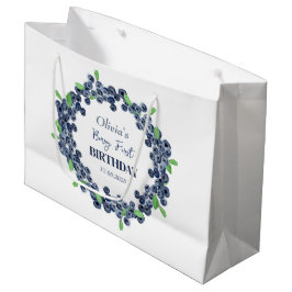 Första Födelsedagsfesten Blåbär Flicka