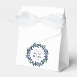 Första Födelsedagsfesten Blåbär Flicka Presentaskar