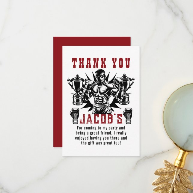 Första Födelsedagsfesten för blockering Tack Kort (Fram/Back In Situ)