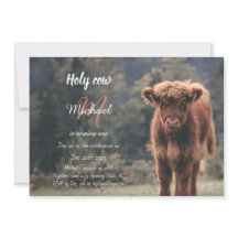 Första födelsedagsfesten för kalvkalvsmonogram för