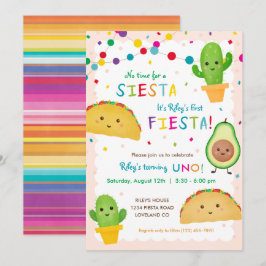 Första födelsedagsfirandet - ingen tid för siesta inbjudningar