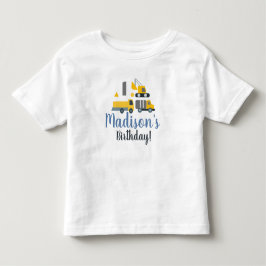 Första födelsedagsfordonspartynamn t shirt