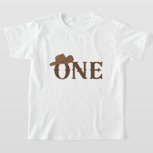Första födelsedagshuset, Howdy Birthday Shirt, Lit T Shirt