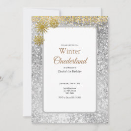 Första födelsedagsinbjudan inbjudningar