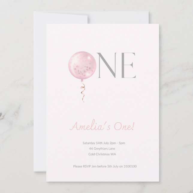 Första födelsedagskalender - födelsedag meddelande (Baksida)