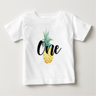 Första födelsedagskjorta för ananas t shirt