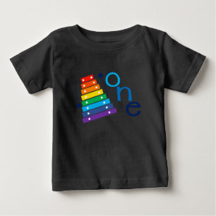 Första födelsedagskjorta för xylofon t shirt