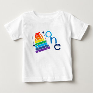 Första födelsedagskjorta för xylofon t shirt