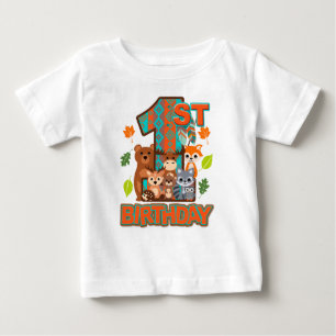 Första födelsedagspojken Woodland Arrow   VILD 1 T Shirt