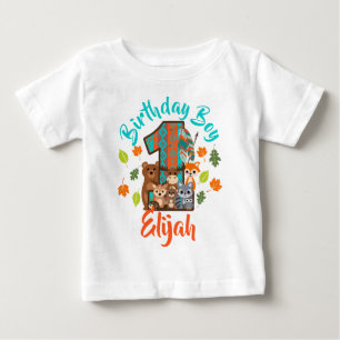 Första födelsedagspojken Woodland Arrow   VILD 1 T Shirt