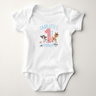 Första födelsedagspresenten Barnyard T Shirt
