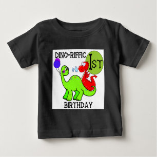 Första födelsedagTshirts och gåvor för Dinosaur Tee Shirt