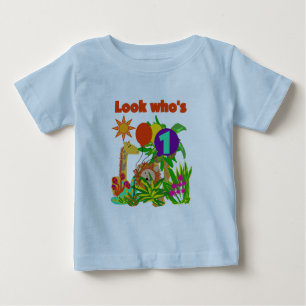 Första födelsedagTshirts och gåvor för Safari T Shirt