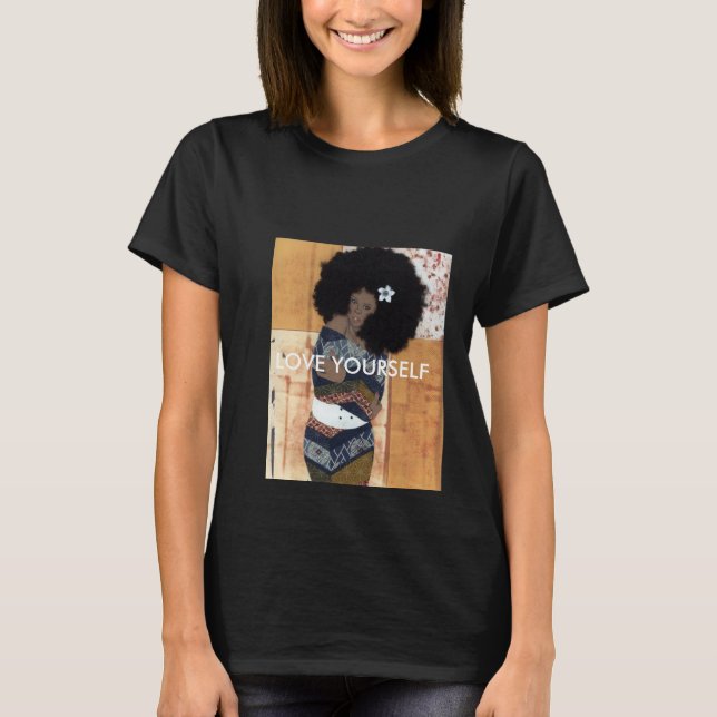 Första för kärlek dig t-shirt (Framsida)