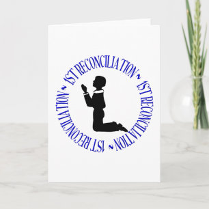 Första försoningen - bekännelse kort