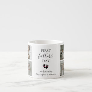 Första fotavtryck och Rosa Fars dag - Baby Espressomugg