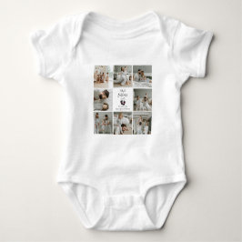 Första fotavtryck och Rosa Fars dag - Baby T Shirt
