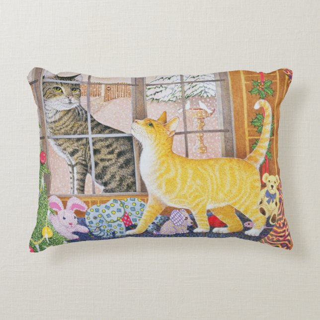 Första fotfästeaste prydnadskudde (Framsidan)