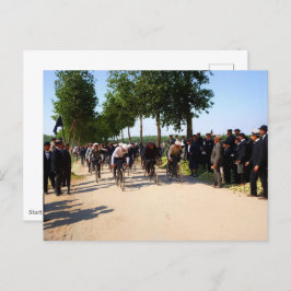 Första Frankrike Circa 1903 Färg Vykort