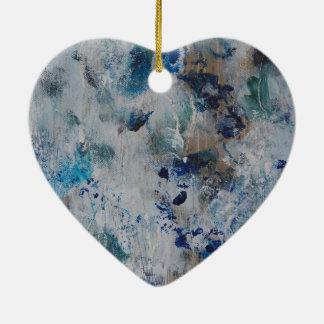 Första frost julgransprydnad keramik