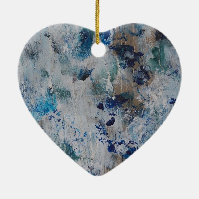 Första frost julgransprydnad keramik (Baksidan)