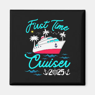 Första gången Cruiser 2025 1st Cruise Vacation Fam Magnet
