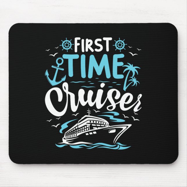 Första gången Cruiser First Cruiser Frakt Vacation Musmatta (Framsidan)