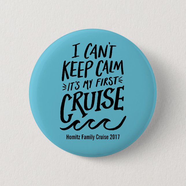 Första gången Cruiser Pin Knapp (Framsida)