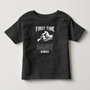 Första gången Far New Pappa 2021, pappa Fars dag T Shirt