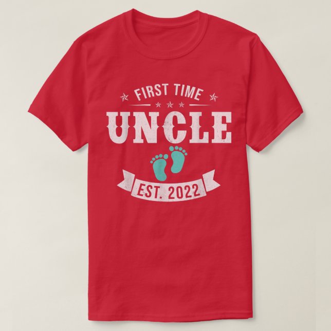 Första gången farbror Est T Shirt (Design framsida)