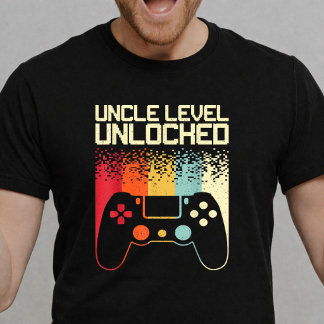 Första gången farbror Rolig farbror T-shirt från b