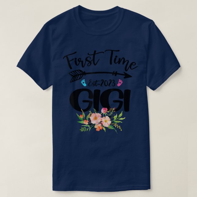 Första gången Gigi Est T Shirt (Design framsida)