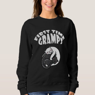Första gången Gramps Grandpa Senior Citizen Retröt T Shirt