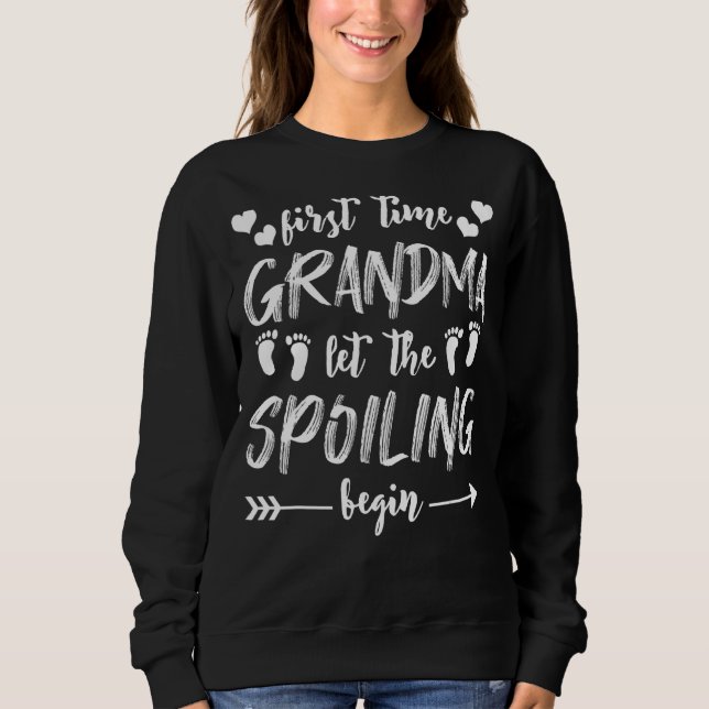 Första gången Grandma 2 T Shirt (Framsida)