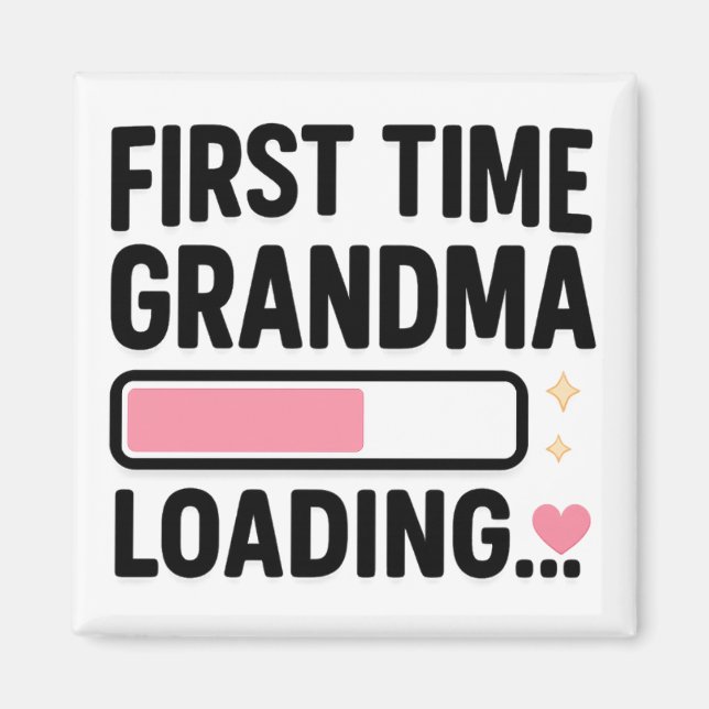Första gången Grandma-last läses in Magnet (Framsidan)
