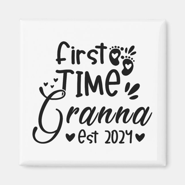 Första gången Granna Est 2024 Magnet (Framsidan)