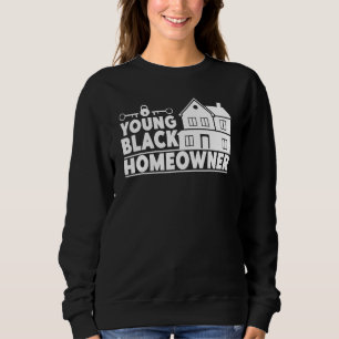 Första gången husägare Svart stolthet Flyttningsme T Shirt
