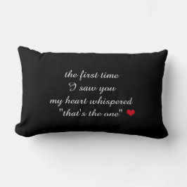 Första gången jag såg dig. lumbarkudde