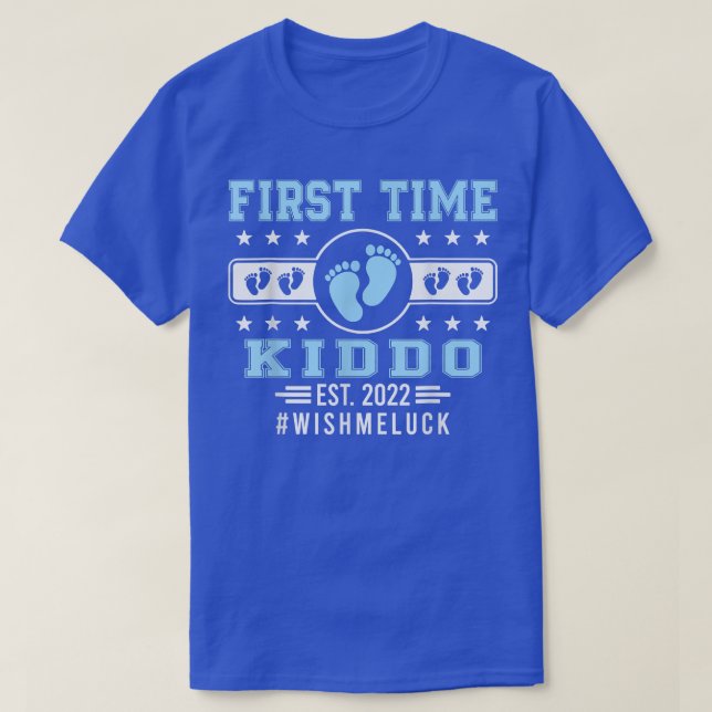 Första gången Kiddo Est T Shirt (Design framsida)