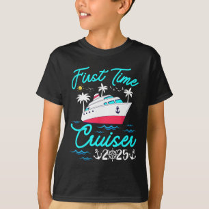Första gången kryssaren 2025 kryssning familjeseme t shirt