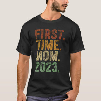 Första gången Mamma 2023: Skadegravid Mamma Mor ti T Shirt