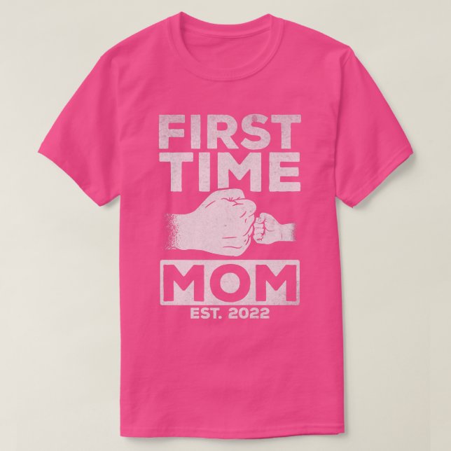Första gången Mamma Est T Shirt (Design framsida)