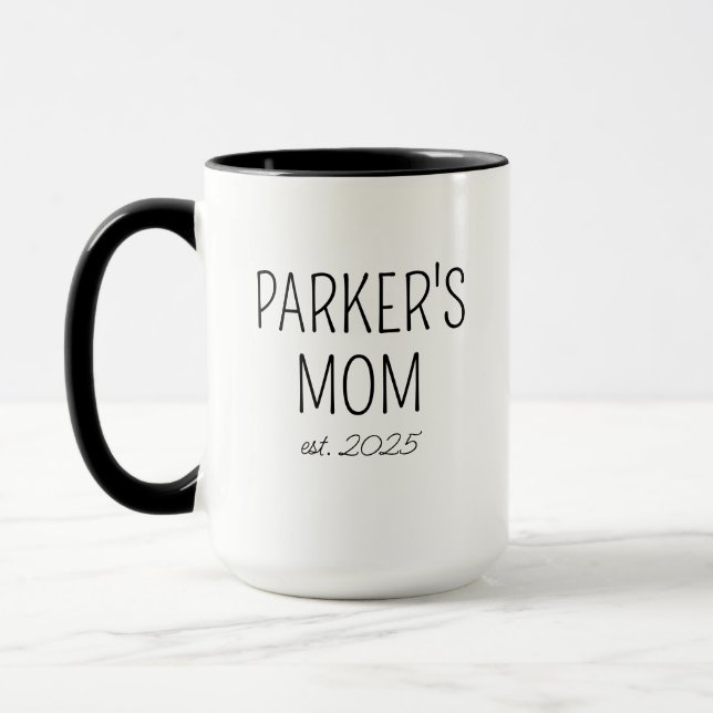 Första gången mamma mugg, Ny mamma presentidéer, M Mugg (Vänster)