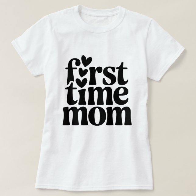 första gången mamma t shirt (Design framsida)