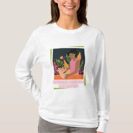 Första gången Mamma Vibes - Förväntar Mor Shirt T