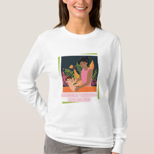 Första gången Mamma Vibes - Förväntar Mor Shirt T