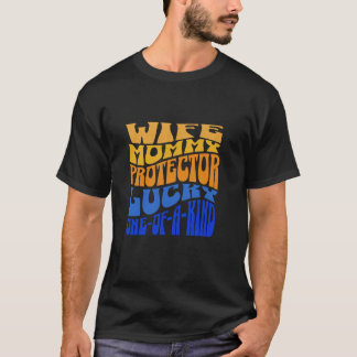 Första gången Mor Mamma Parent Funny Retro Wome T Shirt