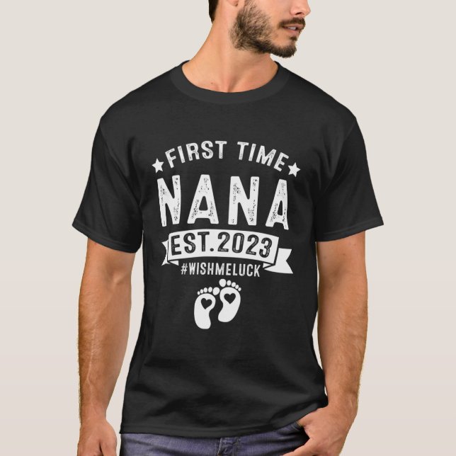 Första gången Nana lät utplåningen börja om ny far T Shirt (Framsida)
