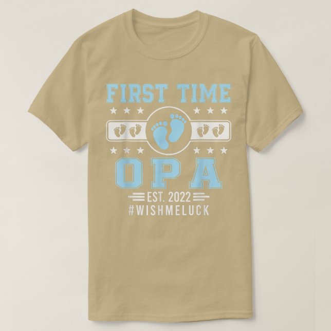 Första gången OPA Est T Shirt (Design framsida)
